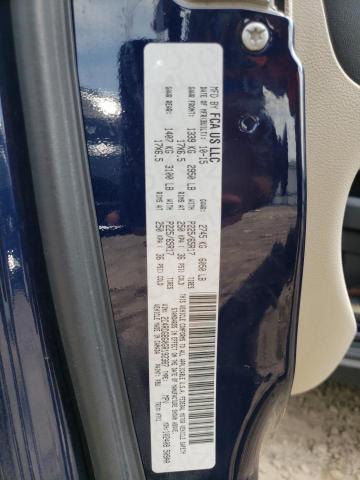 2016 DODGE GRAND CARA 2C4RDGBG0GR192387