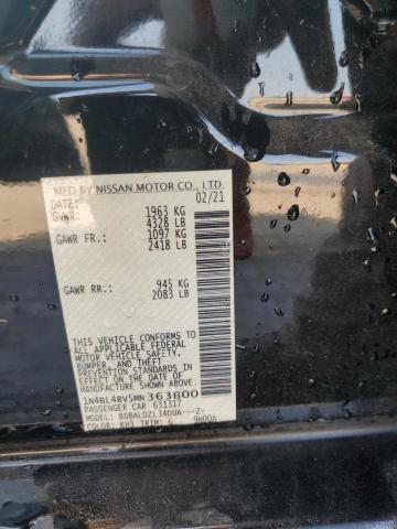 2021 NISSAN ALTIMA S 1N4BL4BV5MN363800