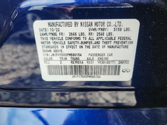 2023 INFINITI Q50 RED SPORT 400 JN1FV7DR0PM590154