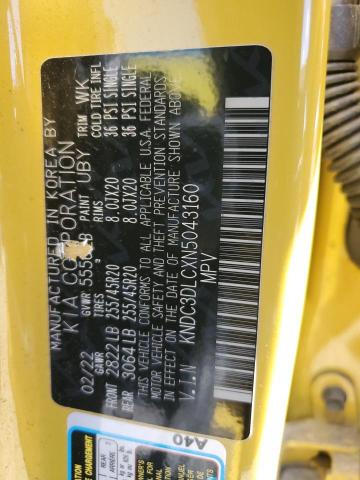 2022 KIA EV6 LIGHT KNDC3DLCXN5043160
