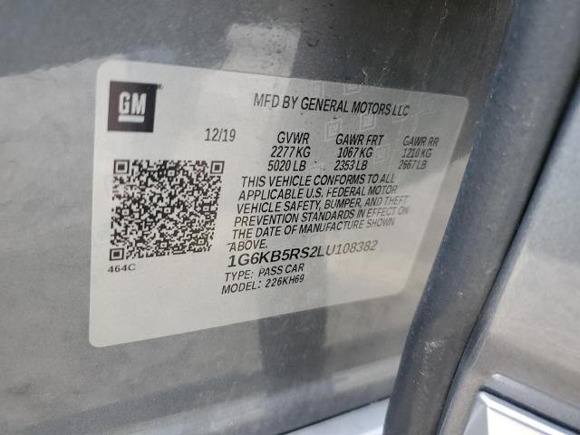 2020 CADILLAC CT6 LUXURY 1G6KB5RS2LU108382