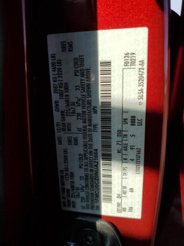 2022 FORD ESCAPE SEL 1FMCU0CZ0NUA21664