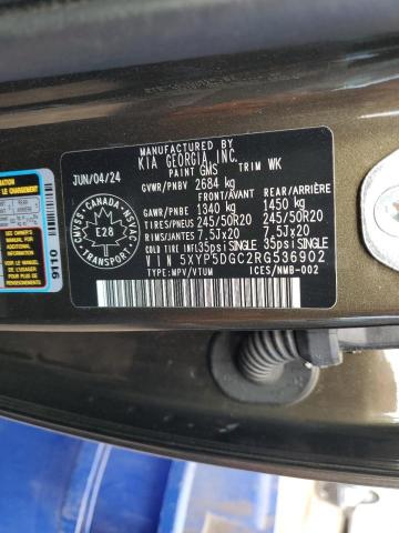 2024 KIA TELLURIDE 5XYP5DGC2RG536902