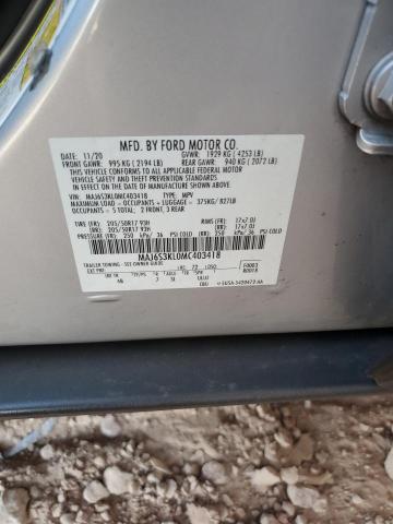 2021 FORD ECOSPORT T MAJ6S3KL0MC403418