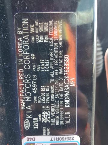 2019 KIA SPORTAGE L - KNDPM3AC2K7623580