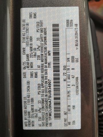 2025 FORD ESCAPE ST 1FMCU9NA7SUB34907