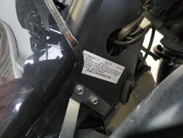 2012 YAMAHA FZ6 R JYARJ18E0CA008748