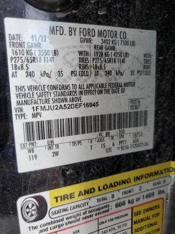 2013 FORD EXPEDITION - 1FMJU2A52DEF16945