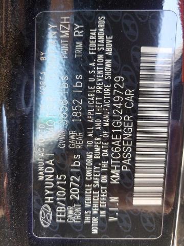 2016 HYUNDAI VELOSTER TURBO KMHTC6AE1GU249729