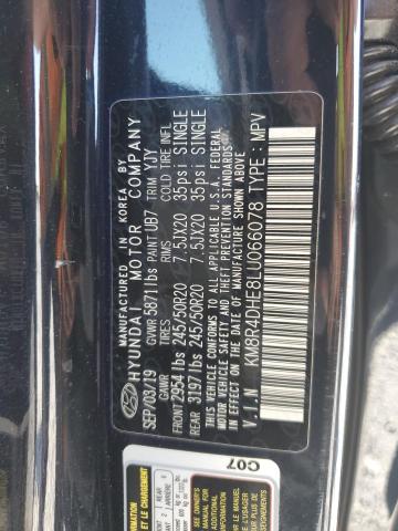 2020 HYUNDAI PALISADE SEL KM8R4DHE8LU066078