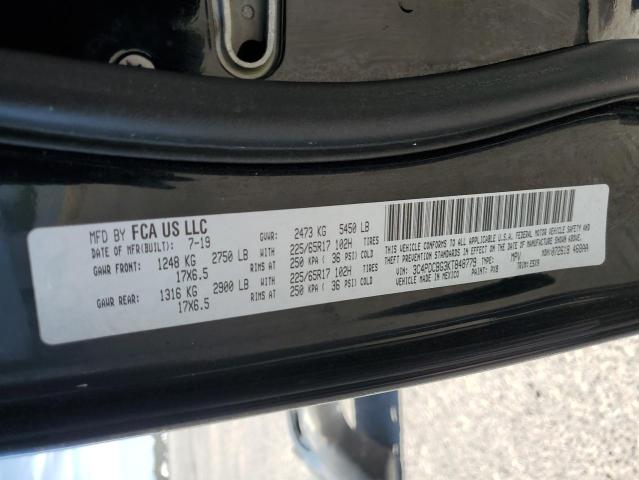 2019 DODGE JOURNEY SE 3C4PDCBG3KT848779