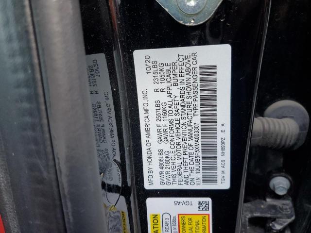 2021 ACURA TLX TECH A 19UUB5F5XMA003307