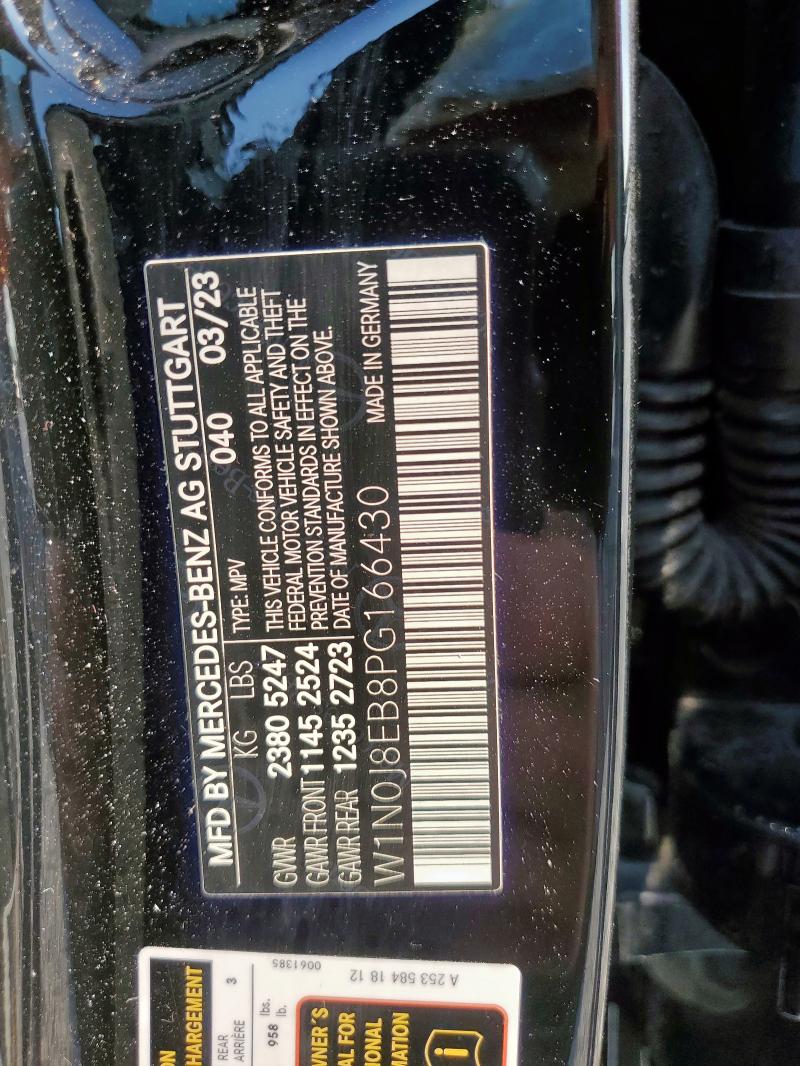 2023 MERCEDES-BENZ GLC COUPE W1N0J8EB8PG166430