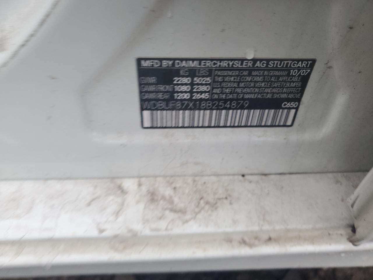 Lot #3256357329 2008 MERCEDES-BENZ E 350 4MAT