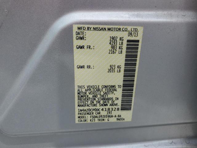 2013 NISSAN LEAF S - 1N4AZ0CP0DC418328