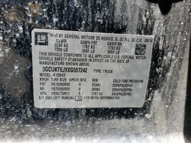 2014 CHEVROLET SILVERADO K1500 HIGH COUNTRY - 3GCUKTEJXEG557242