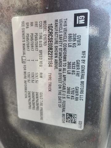 2011 CHEVROLET SILVERADO #3286675317