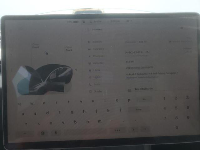 2025 TESLA MODEL 3 5YJ3E1EA2SF058475