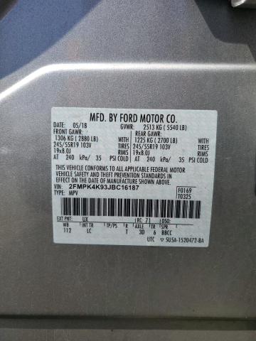 2018 FORD EDGE TITAN 2FMPK4K93JBC16187