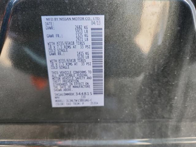 2013 INFINITI JX35 - 5N1AL0MM8DC344815