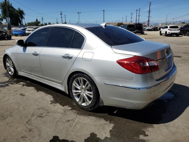 HYUNDAI GENESIS 3. 2013 silver  gas KMHGC4DD0DU230593 photo #3