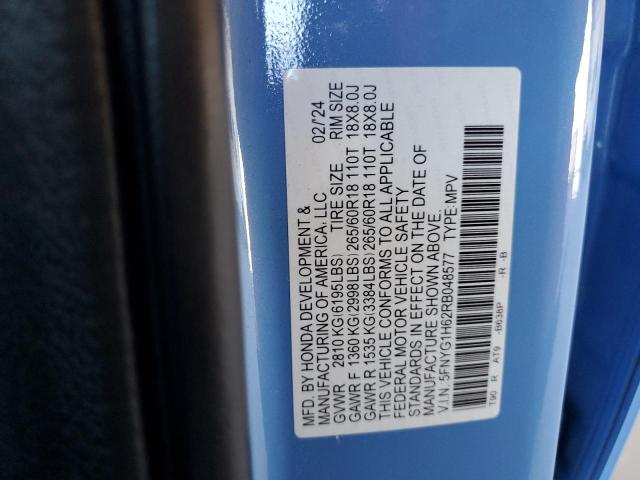 2024 HONDA PILOT TRAI 5FNYG1H62RB048577