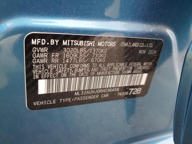 2024 MITSUBISHI MIRAGE ES - ML32AUHJ0RH036458
