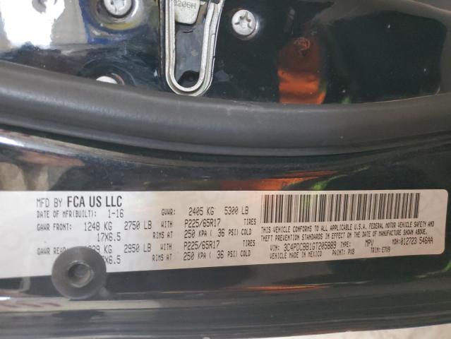 2016 DODGE JOURNEY SX 3C4PDCBB1GT205889