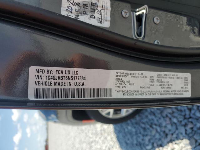 2022 JEEP WAGONEER S - 1C4SJVBT6NS177884