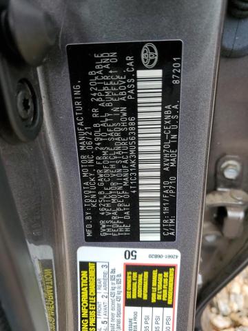 2021 TOYOTA CAMRY LE - 4T1C31AK3MU563886