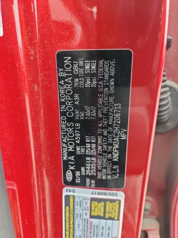 2017 KIA SPORTAGE L KNDPM3AC2H7206713