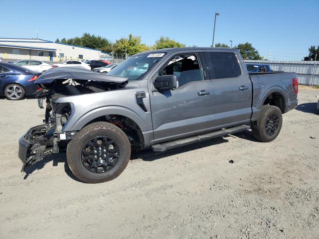 FORD F150 XLT 2024 silver  gas 1FTFW3L58RKF05819 photo #1