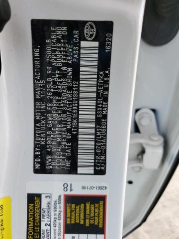 2016 TOYOTA AVALON XLE 4T1BK1EB9GU198112