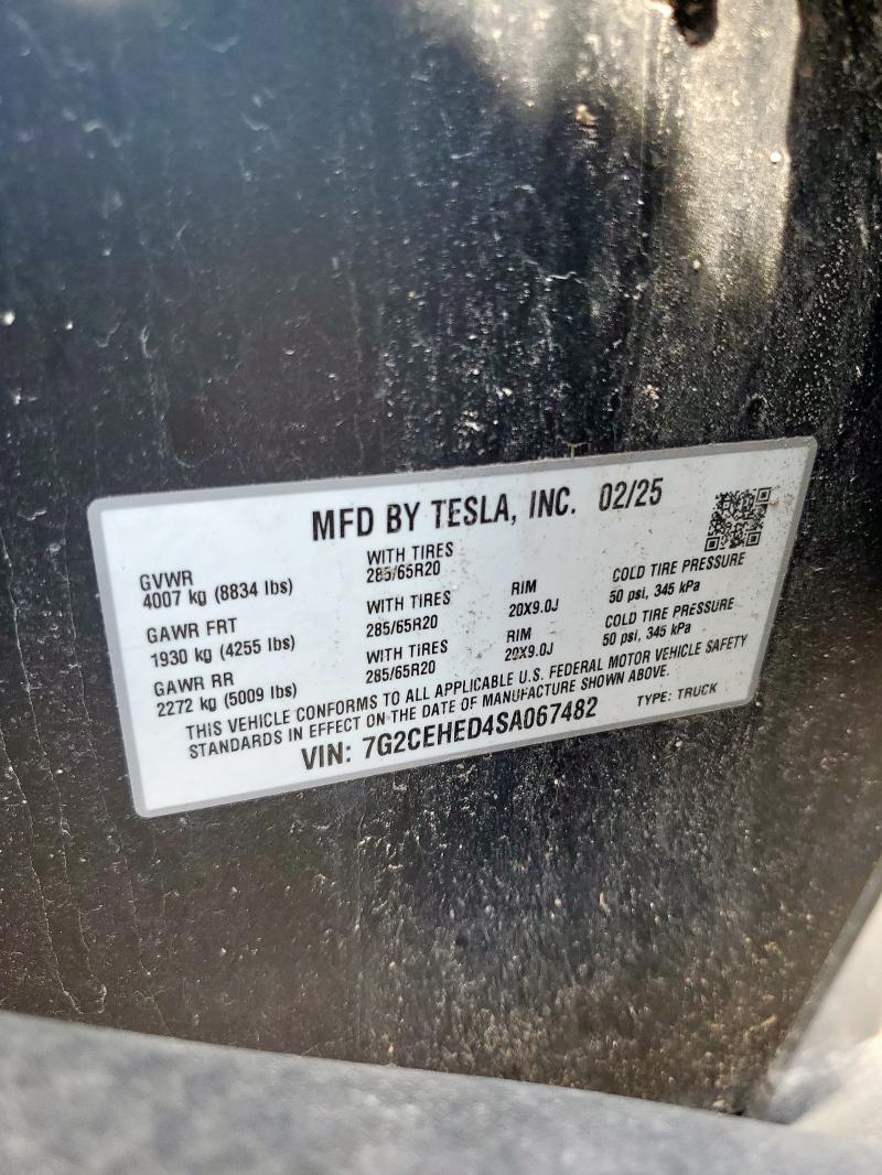 2025 TESLA CYBERTRUCK #3302985626