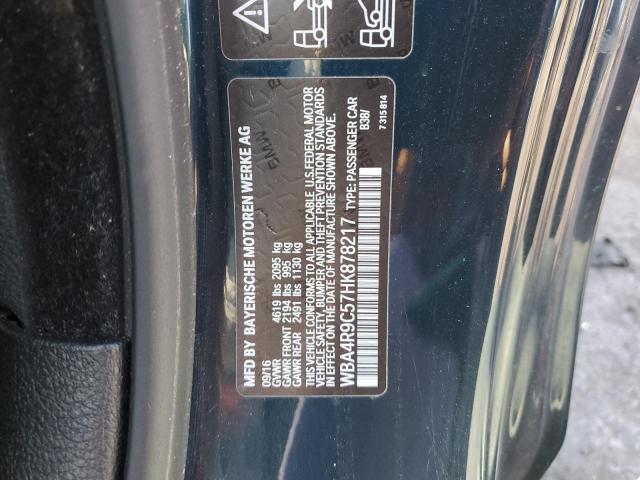 2017 BMW 430XI - WBA4R9C57HK878217