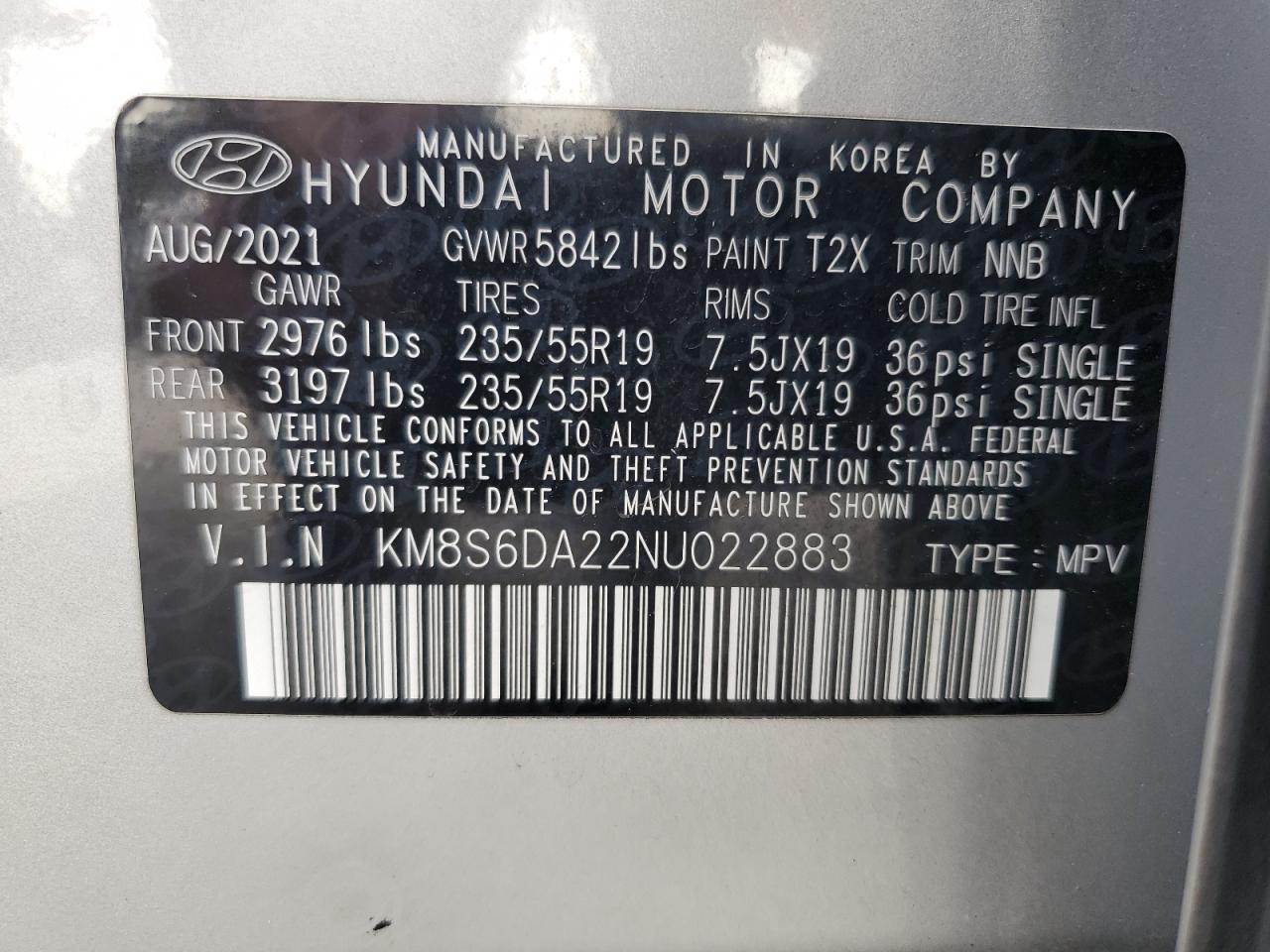 HYUNDAI SANTA FE SEL