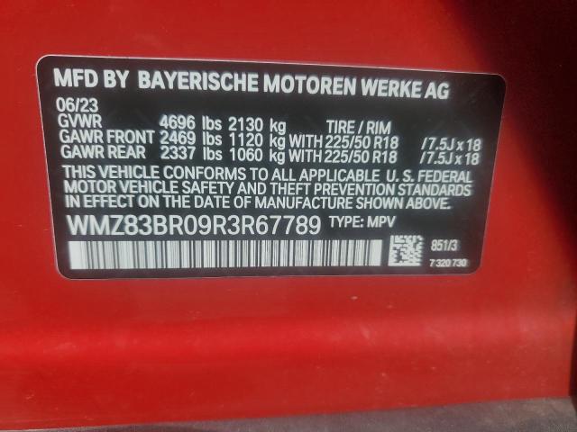 2024 MINI COOPER S COUNTRYMAN ALL4 WMZ83BR09R3R67789