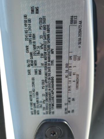 2023 FORD ESCAPE 1FMCU0E14PUA64690