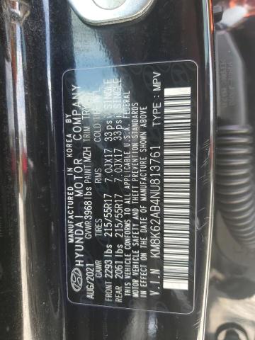 2022 HYUNDAI KONA SEL KM8K62AB4NU813761