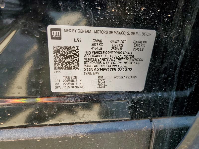 2024 CHEVROLET EQUINOX LS 3GNAXHEG7RL221302
