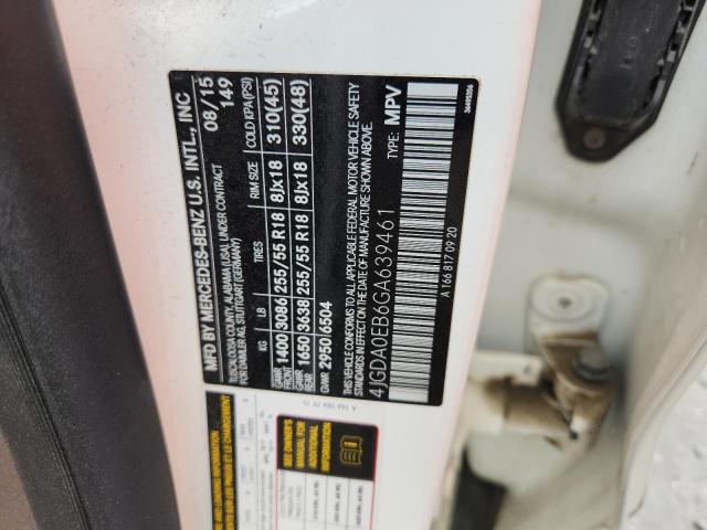 2016 MERCEDES-BENZ GLE 300D 4 4JGDA0EB6GA639461