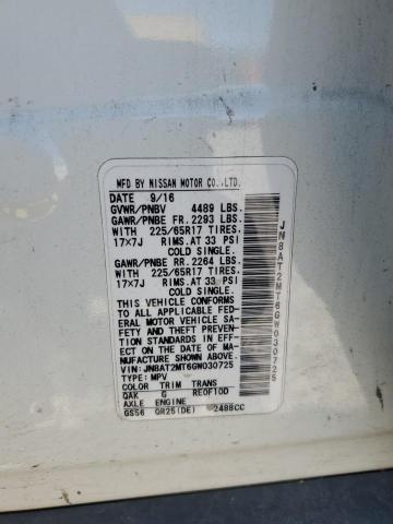 2016 NISSAN ROGUE S JN8AT2MT6GW030725