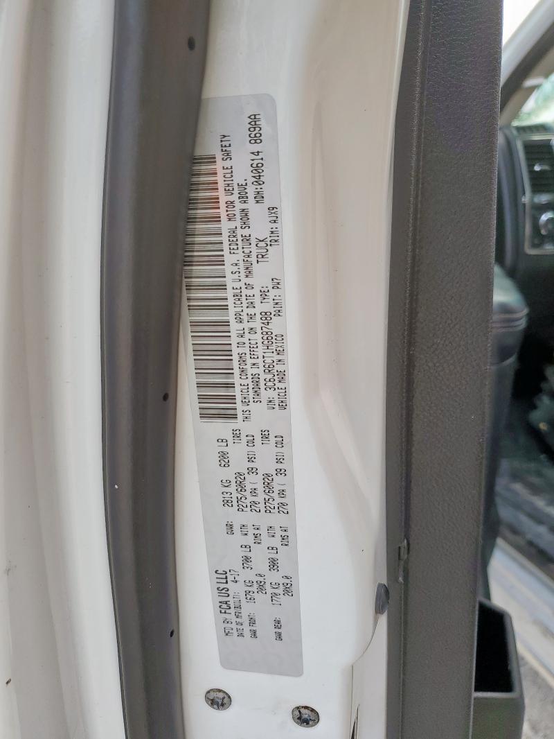 2017 RAM 1500 SPORT - 3C6JR6CT1HG687488