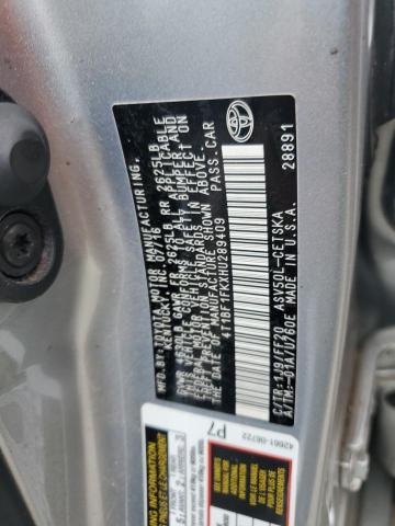 2017 TOYOTA CAMRY LE - 4T1BF1FKXHU289409