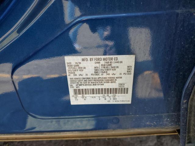 2020 FORD EDGE TITAN - 2FMPK4K92LBB10140