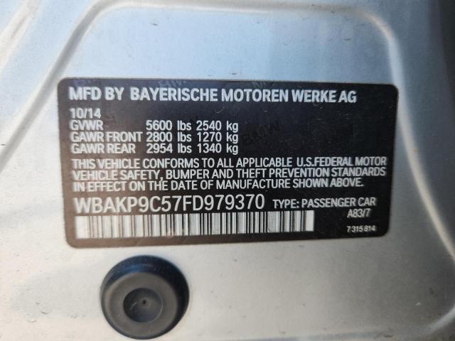 2015 BMW 550 XI WBAKP9C57FD979370