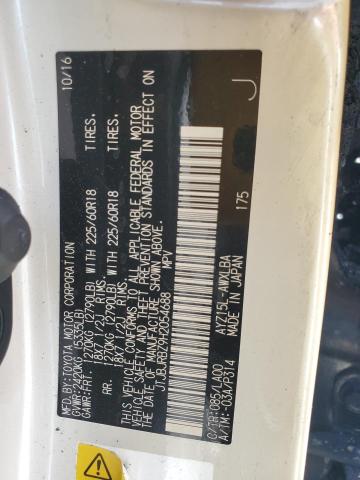 2017 LEXUS NX 300H JTJBJRBZ9H2054688