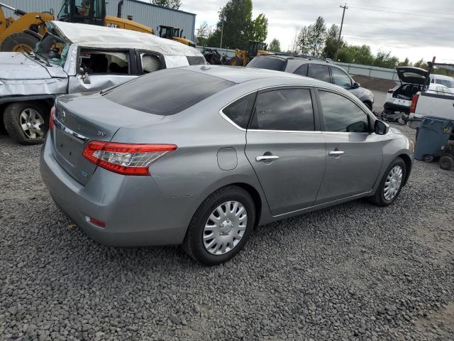 NISSAN SENTRA S 2013 gray sedan 4d gas 3N1AB7AP5DL714284 photo #4