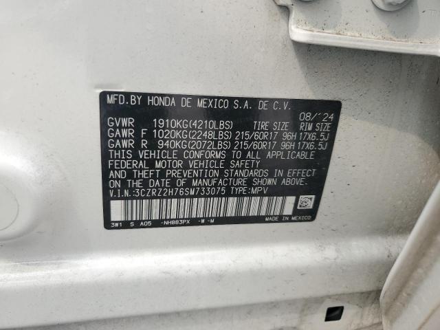 2025 HONDA HR-V EXL 3CZRZ2H76SM733075
