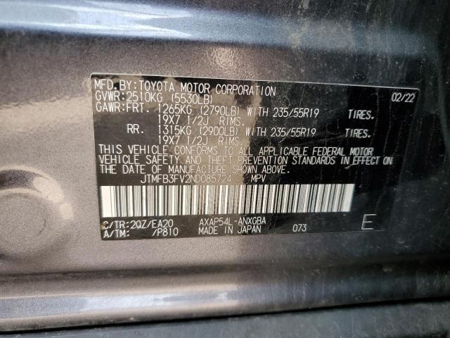 2022 TOYOTA RAV4 PRIME - JTMFB3FV2ND085724